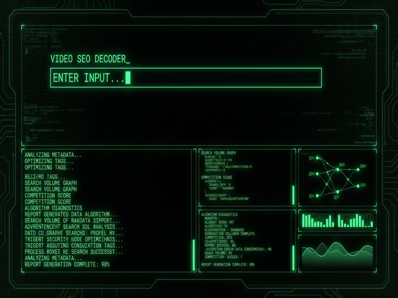jm 视频SEO解码室诊断终端